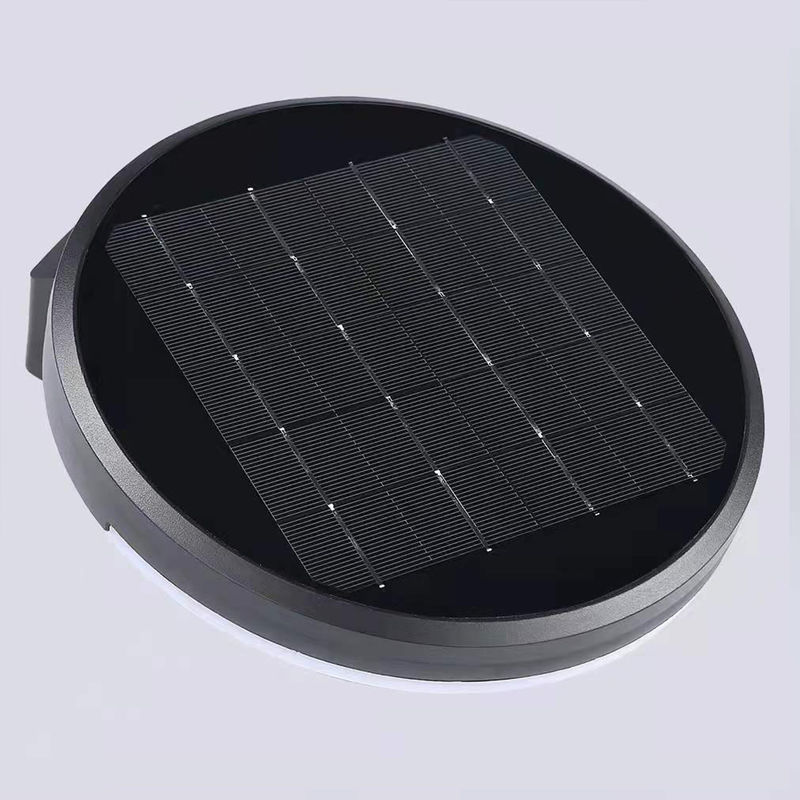 IP66 LED في الهواء الطلق تعمل بالطاقة الشمسية مصباح الجدار للماء مع جهاز استشعار الحركة PIR