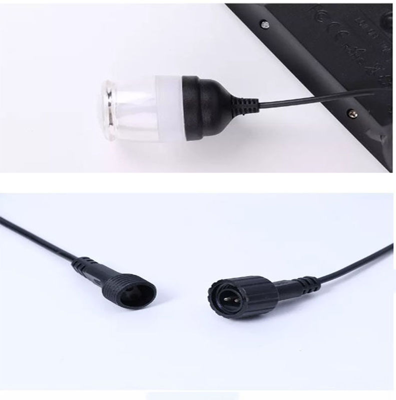 زينة LED تعمل بالطاقة الشمسية في الهواء الطلق RGB ضوء حزب الفناء الخلفي مقهى مقاوم للماء IP65