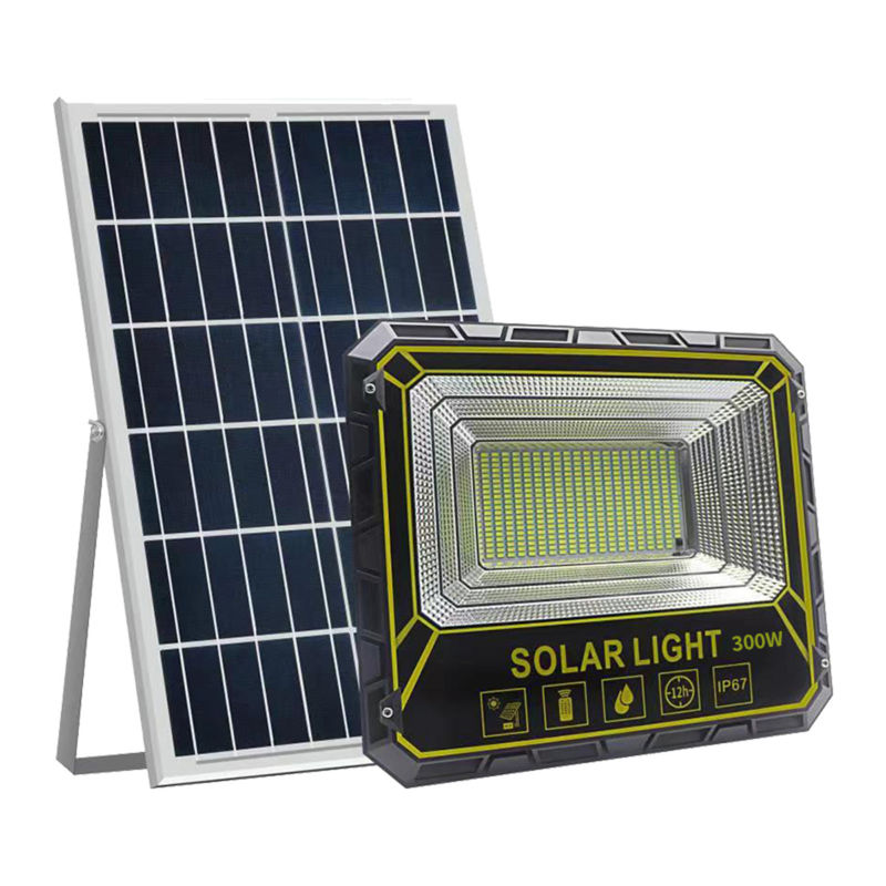 300W 600W الجدار الشمسي ضوء الفيضانات في الهواء الطلق الاستشعار مقاوم للماء حديقة Led DC 6V
