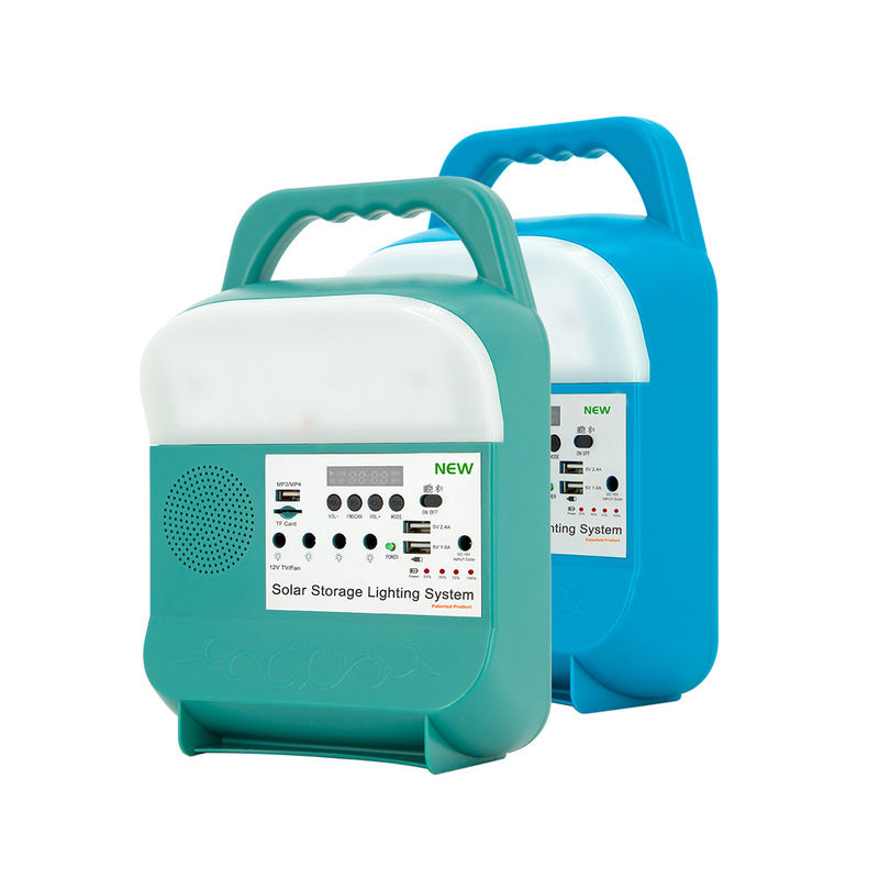 12V أضواء تعمل بالطاقة الشمسية للمنزل 4pcs 6W لمبات قوية بقيادة ضوء بنك الطاقة الشمسية للهاتف المحمول