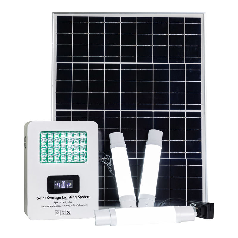 مولدات الطاقة الشمسية المحمولة ذات الطاقة العالية سعة البطارية 12V 25AH وقت الشحن 6-8 ساعات
