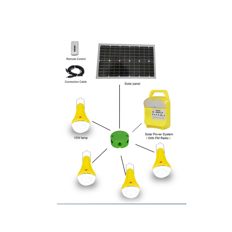SRE-98G-4 مصابيح LED تعمل بالطاقة الشمسية 5200MAH بطارية الليثيوم للضوء
