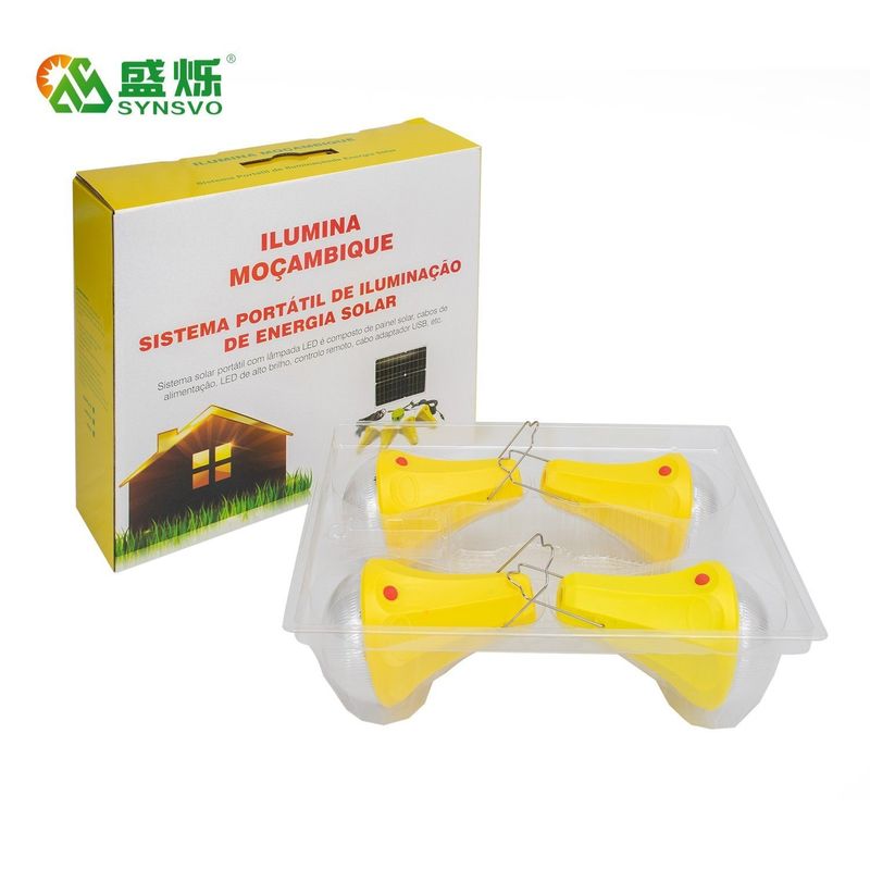 جهاز التحكم عن بعد 435lum Solar Mini Home Lighting System من 14 ساعة إلى 48 ساعة من وقت العمل