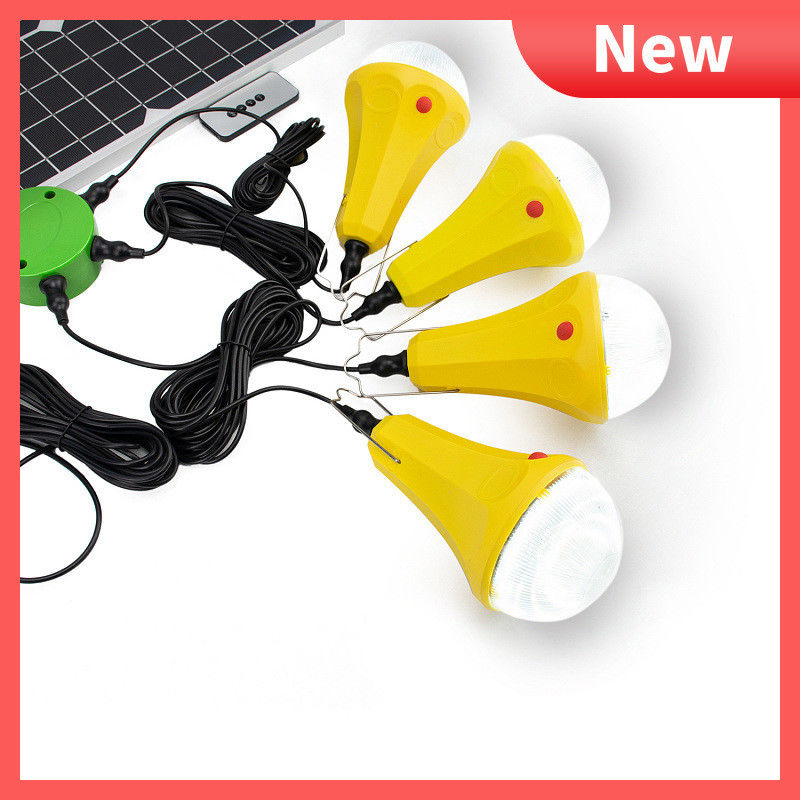 جهاز التحكم عن بعد 435lum Solar Mini Home Lighting System من 14 ساعة إلى 48 ساعة من وقت العمل