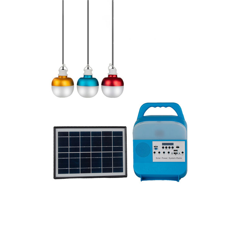IP55 DC15V LED أضواء التخييم الشمسية 49.5 * 40.5 * 46CM أضواء الصيد الشمسية