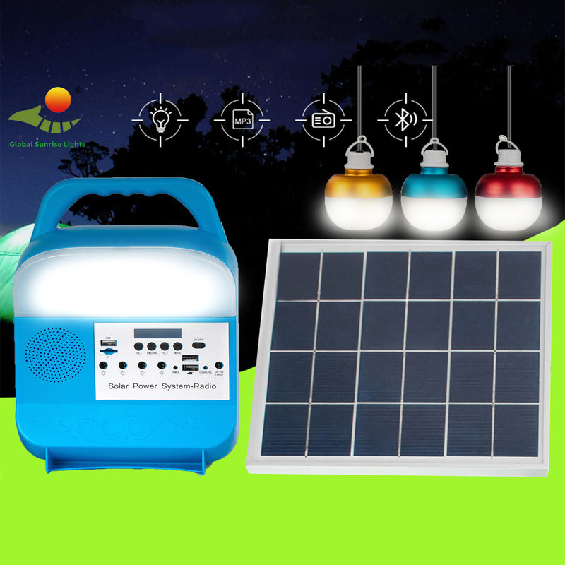 3 قطعة لمبات LED محمولة تعمل بالطاقة الشمسية في الهواء الطلق نظام إضاءة للقراءة المنزلية
