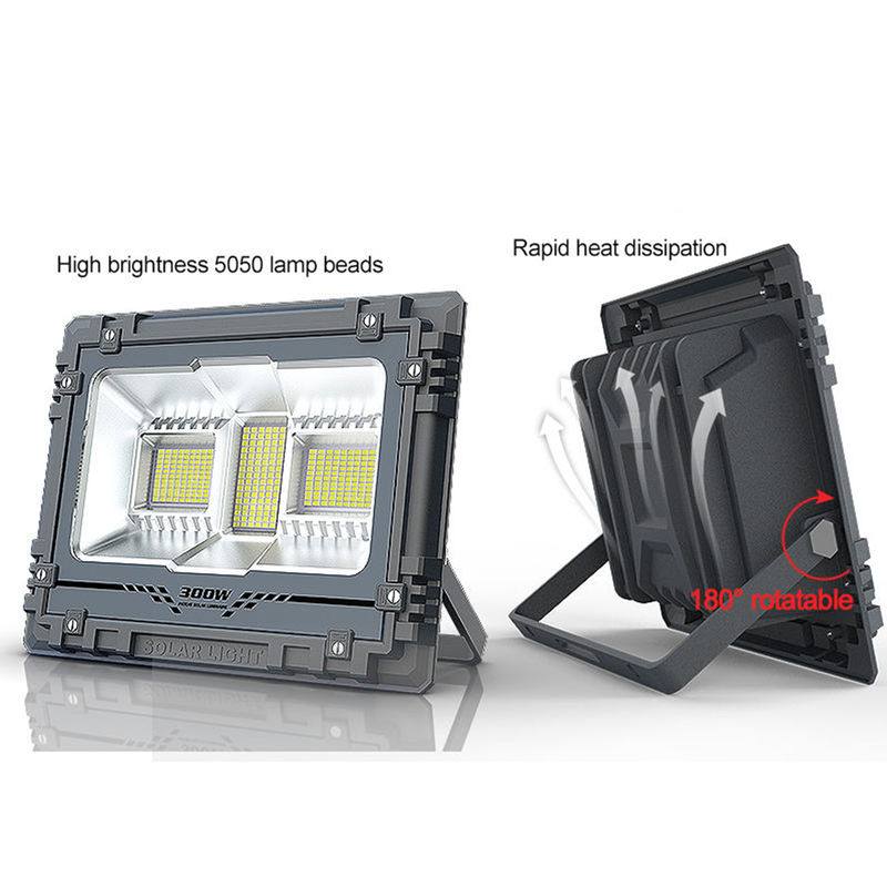 لوحة الإعلانات الشمسية الخارجية IP65 200w 300w 500w 800w RGB LED بقعة ضوء الشمسية