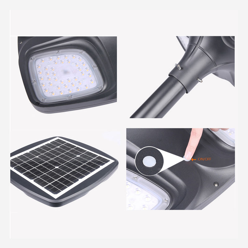 IP65 مقاوم للماء البرسيم LED الطاقة الشمسية ضوء الشارع مصباح حديقة 3500K DC 6V