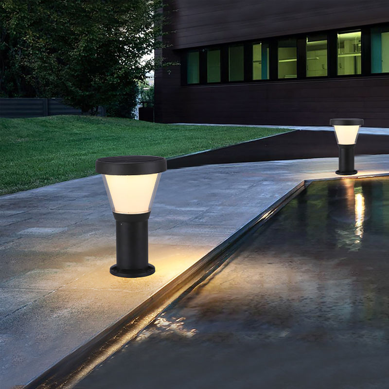 Mono Crystal Silicon 5V Solar Garden Light Decorative All In One Park مصابيح