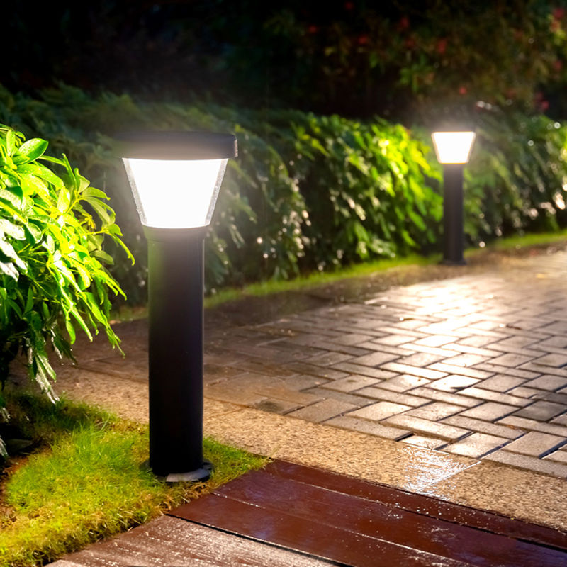 Mono Crystal Silicon 5V Solar Garden Light Decorative All In One Park مصابيح