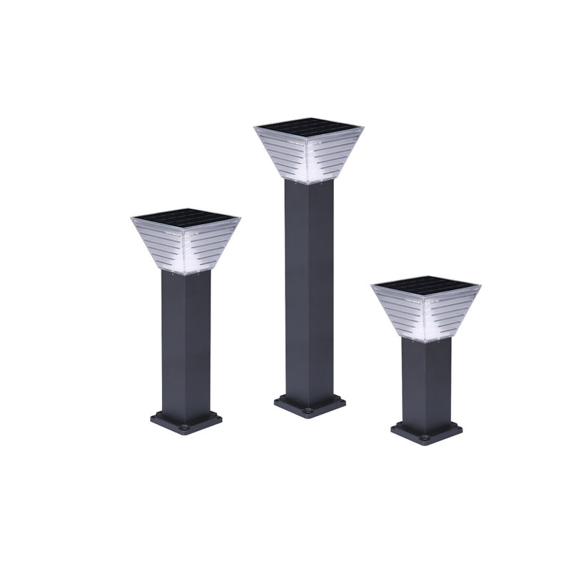 الحد الأدنى 7W LED للطاقة الشمسية حديقة ضوء المناظر الطبيعية الديكور Bollard LED إضاءة الحديقة