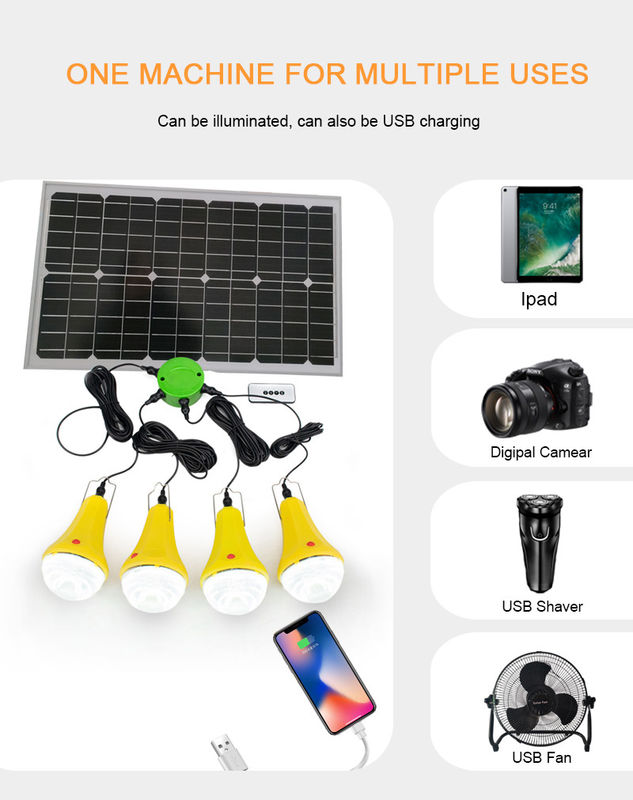 SRE-98G-4L مصابيح LED تعمل بالطاقة الشمسية كثافة ضوء عالية 3-6V نظام طاقة بطارية مصغرة