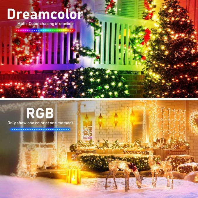 Christmas Tree Decor LED String Lights Smart Bluetooth APP Control Halloween