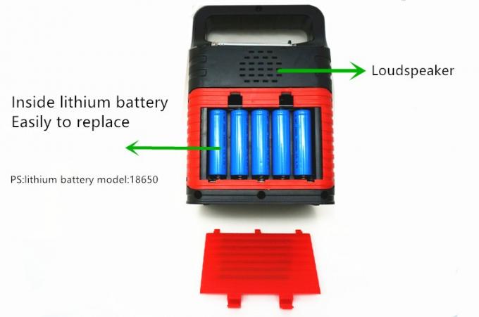 نظام إضاءة الطاقة الشمسية 10 وات ODM التجاري من 8 ساعات إلى 30 ساعة 6